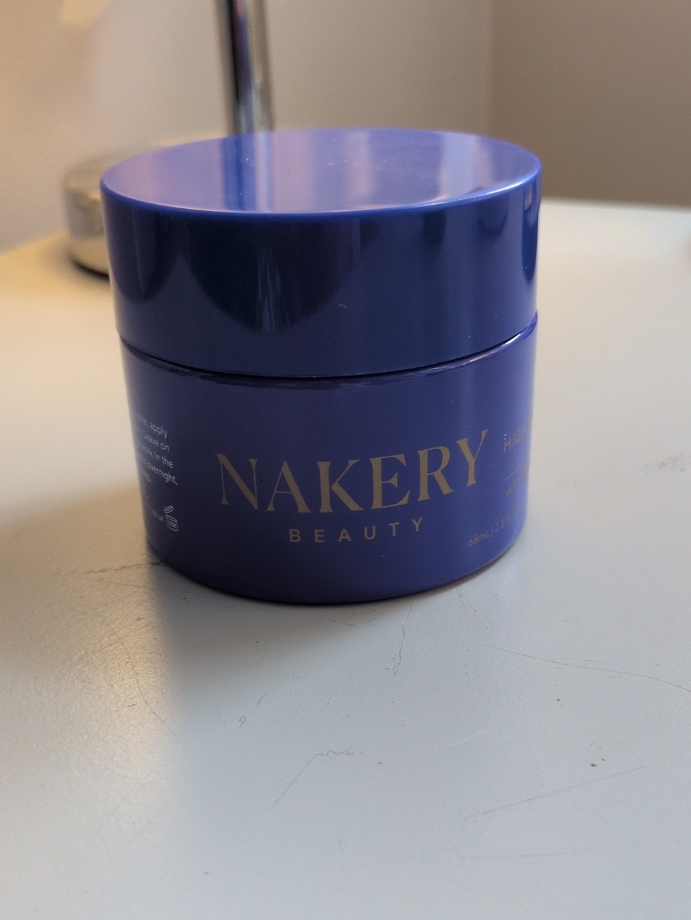 NAKERY Overnight Face Cream - Hydrating Moisturizer Night Shift Gravity Reset